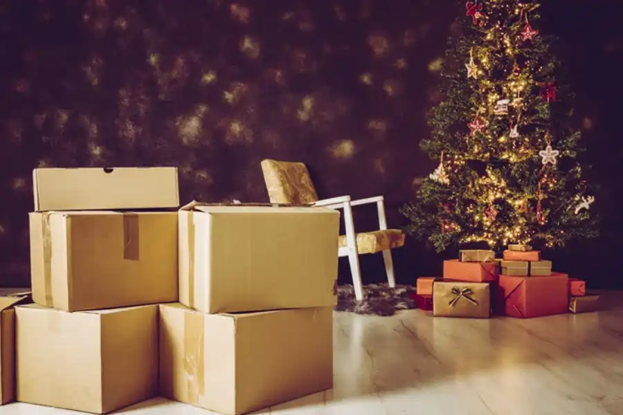 Mudanza antes de Navidad
